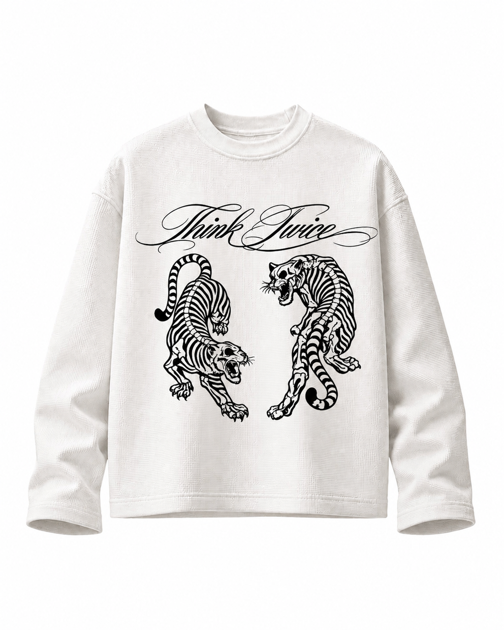 Dual Instinct - Waffle Knit Tee
