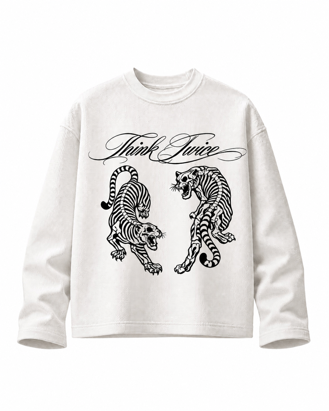 Dual Instinct - Waffle Knit Tee