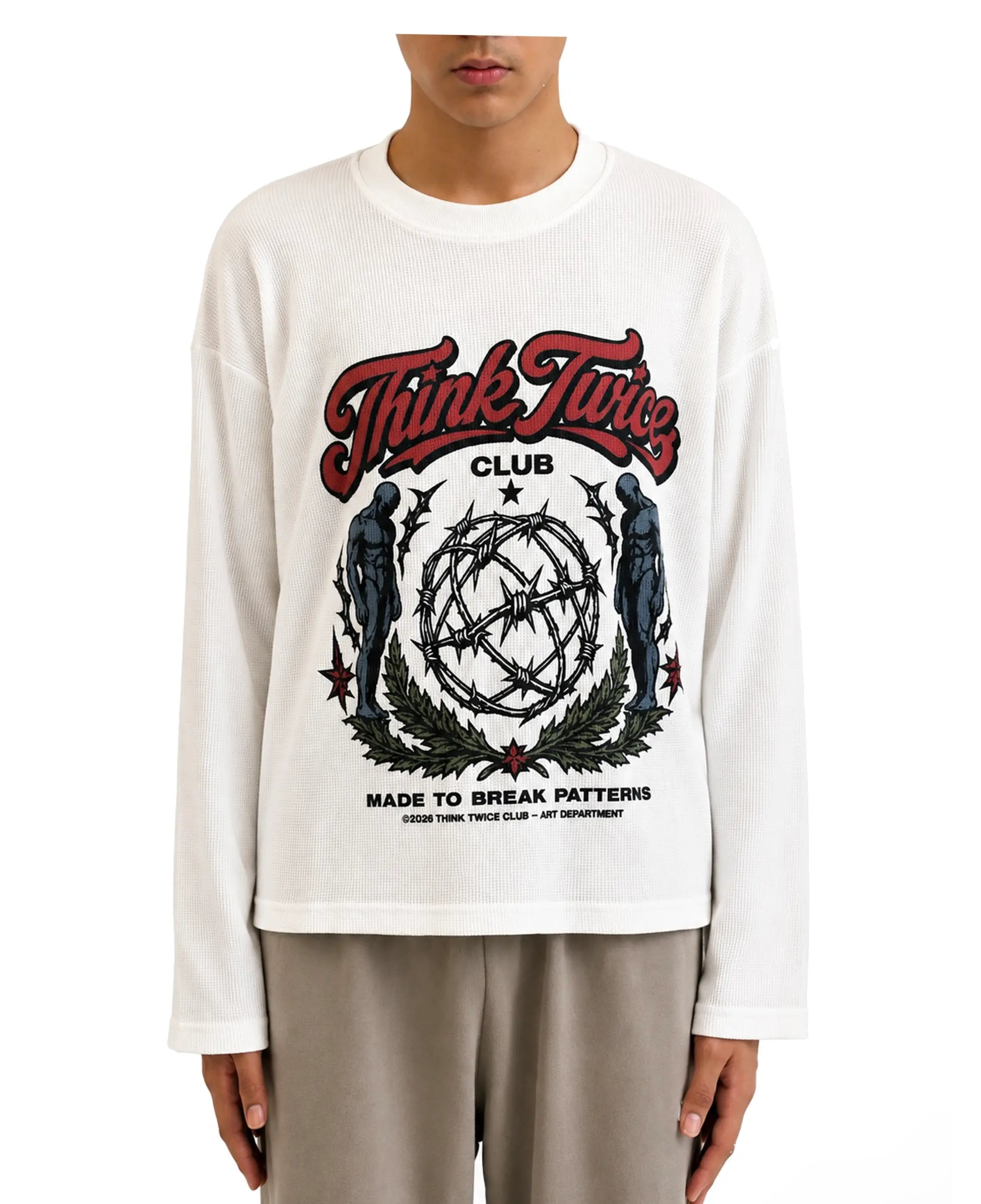 Controlled Collapse - Waffle Knit Tee
