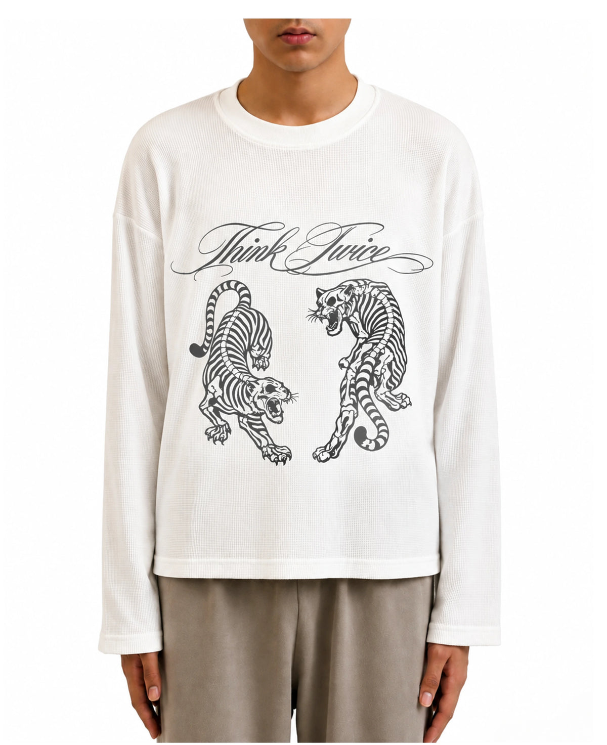 Dual Instinct - Waffle Knit Tee