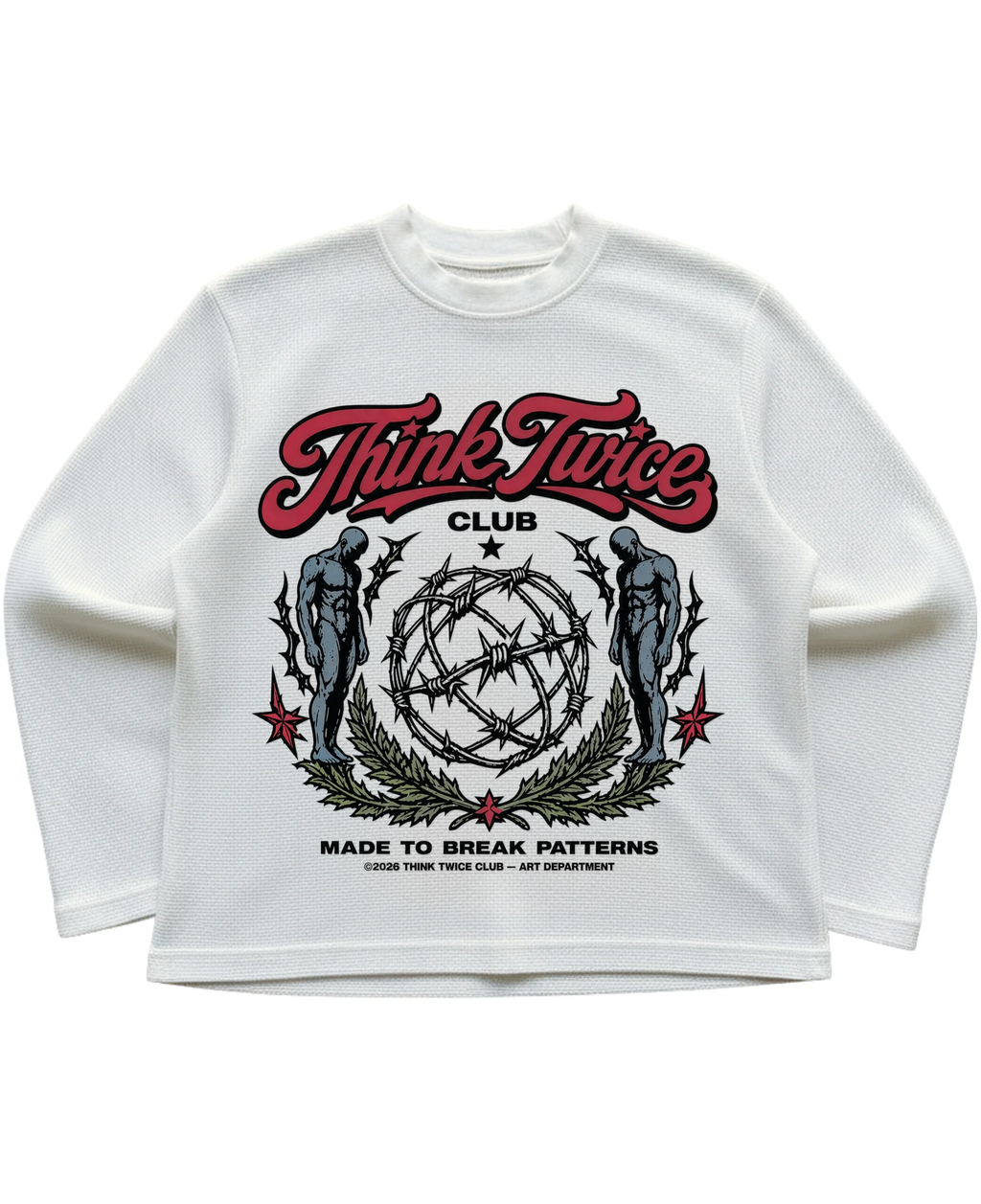 Controlled Collapse - Waffle Knit Tee