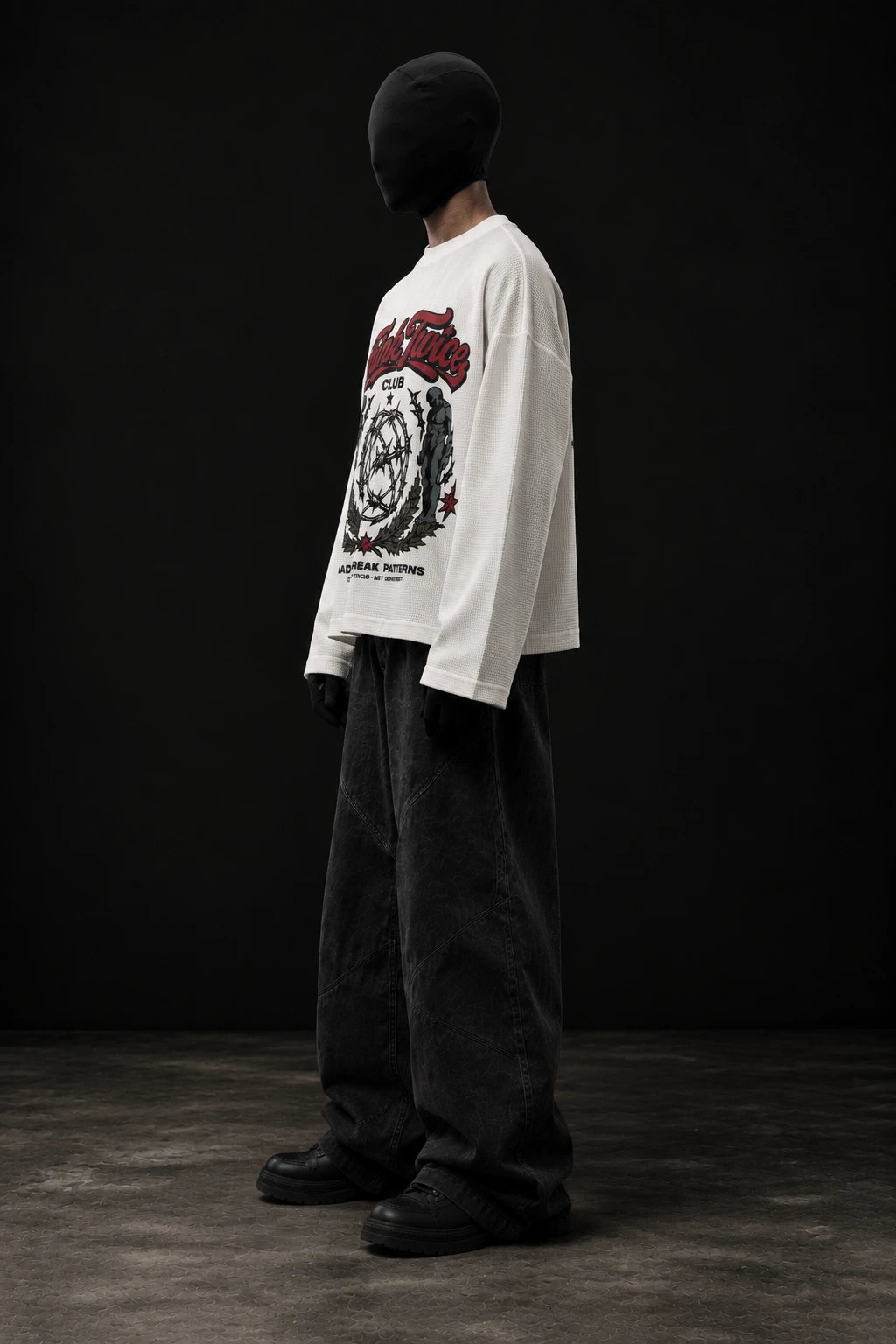 Controlled Collapse - Waffle Knit Tee