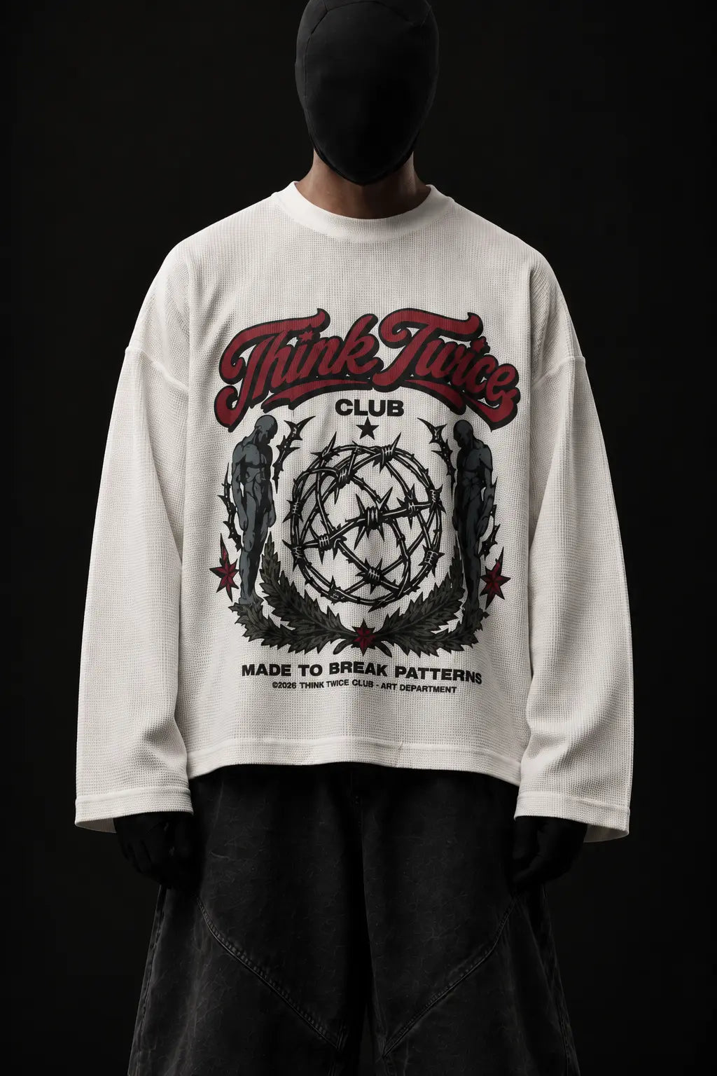 Controlled Collapse - Waffle Knit Tee