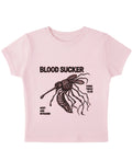 Baby Pink Baby Tee Front Design