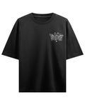 Black Oversized T-shirt Front Design