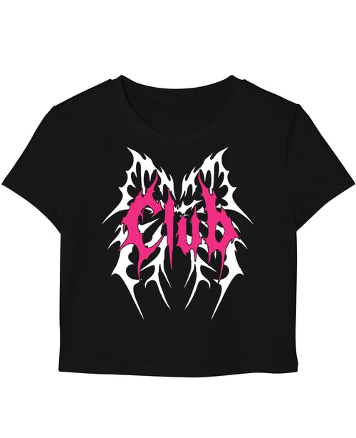 Black Baby Tee Front Design