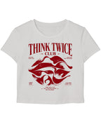 White Baby Tee Front Design