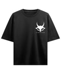Black Oversized T-shirt Front Design