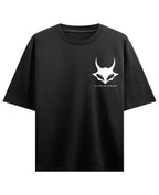Black Oversized T-shirt Front Design