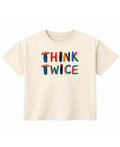 Off White Boxy Fit T-shirt Front Design