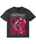 Acidwash Oversized T-shirt Front Design