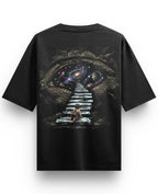 Black Oversized T-shirt Back Design