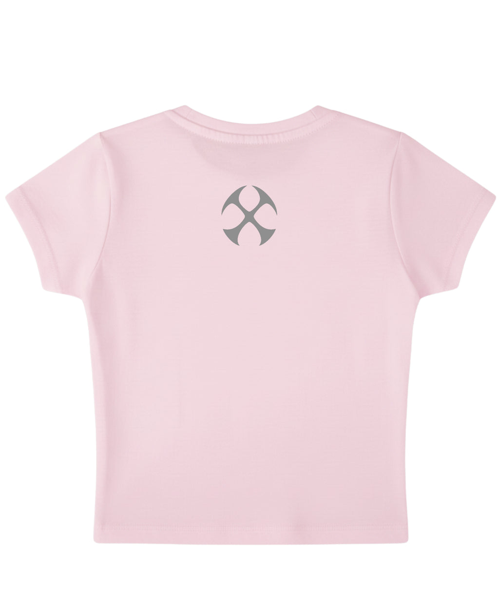 Baby Pink Baby Tee Back Design
