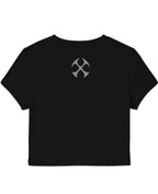 Black Baby Tee Back Design