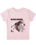 Baby Pink Baby Tee Front Design