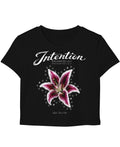 Black Baby Tee Front Design