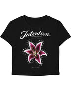 Black Baby Tee Front Design