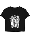 Black Baby Tee Front Design