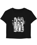 Black Baby Tee Front Design