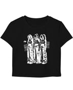 Black Baby Tee Front Design