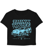 Black Baby Tee Front Design